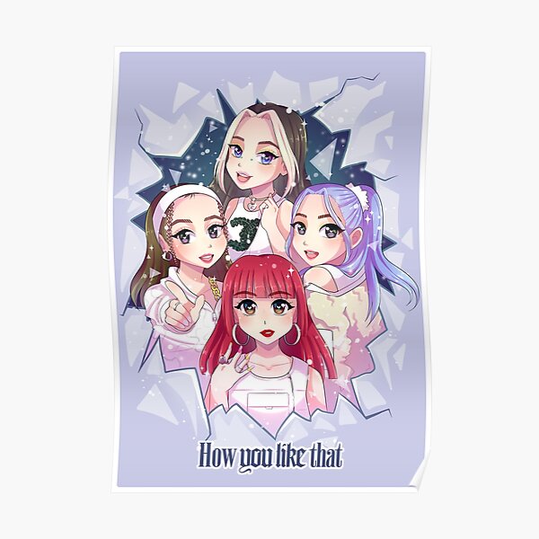 BLACKPINK How You Like That (ice version) Poster RB0401 product Offical blackpink Merch
