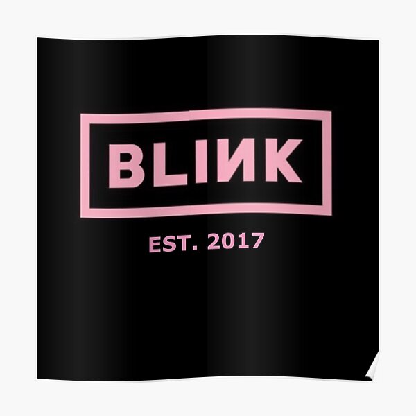 Blackpink x Blink Established 2017 Poster RB0401 product Offical blackpink Merch