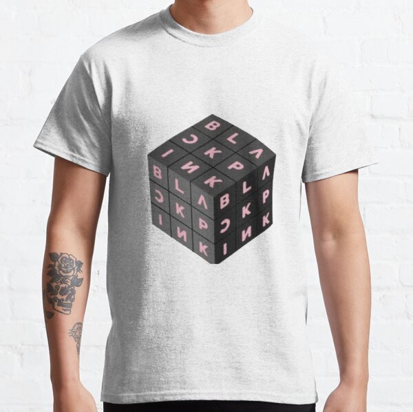 Blackpink Cube Classic T-Shirt RB0401 product Offical blackpink Merch