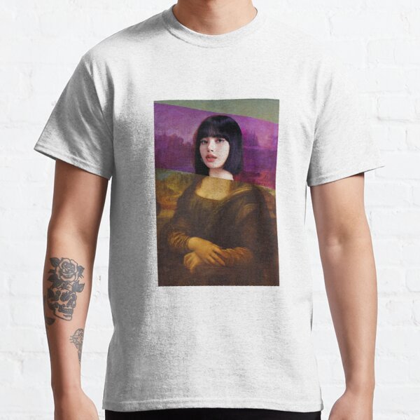 Mona Lisa Kinda Lisa Classic T-Shirt RB0401 product Offical blackpink Merch