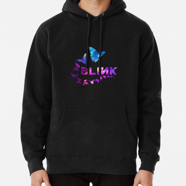 BLACKPINK "BLINK" BUTTERFLY GALAXY DESIGN Pullover Hoodie RB0401 product Offical blackpink Merch
