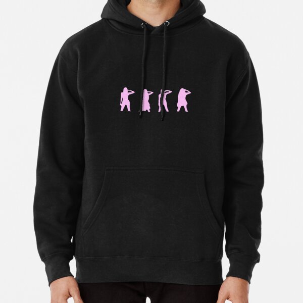 Blackpink - pink silhouettes Pullover Hoodie RB0401 product Offical blackpink Merch