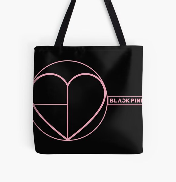 Blackpink's new logo design All Over Print Tote Bag RB0401 product Offical blackpink Merch