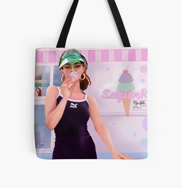 Selpink| Ice Cream All Over Print Tote Bag RB0401 product Offical blackpink Merch
