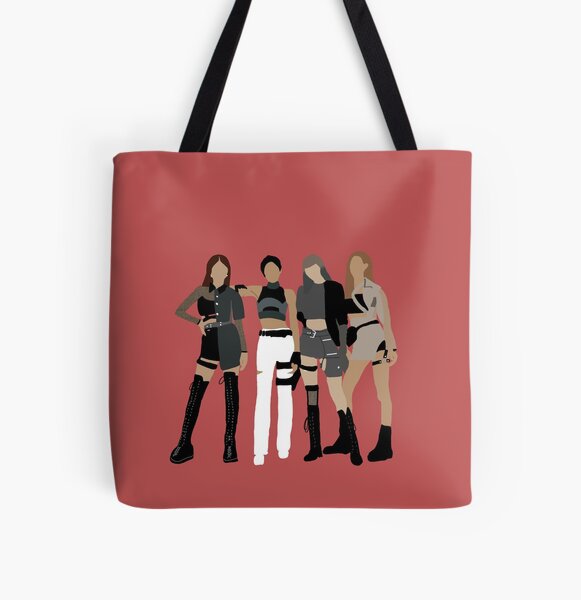 BlackPink Kill This Love Color Art All Over Print Tote Bag RB0401 product Offical blackpink Merch