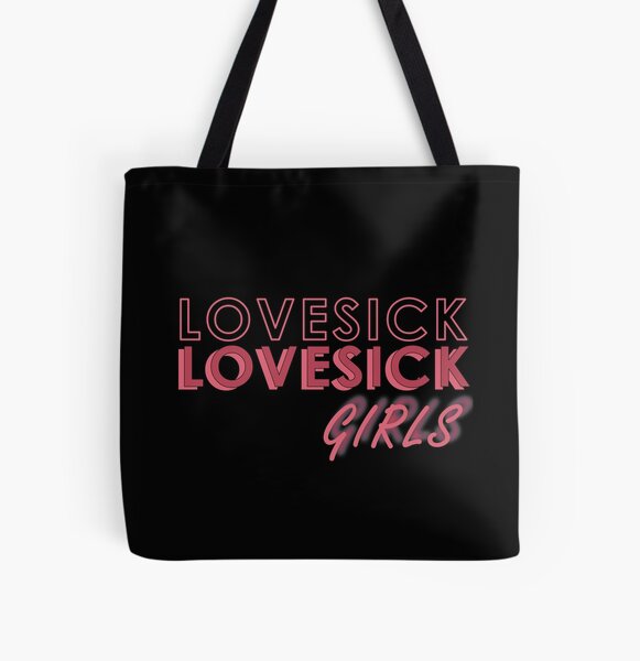 Blackpink Lovesick Girls All Over Print Tote Bag RB0401 product Offical blackpink Merch