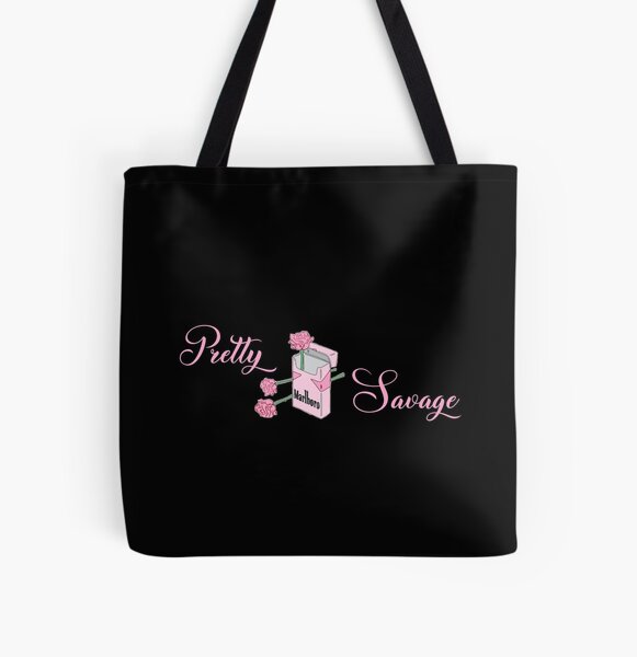 Pretty Savage Blackpink All Over Print Tote Bag RB0401 product Offical blackpink Merch