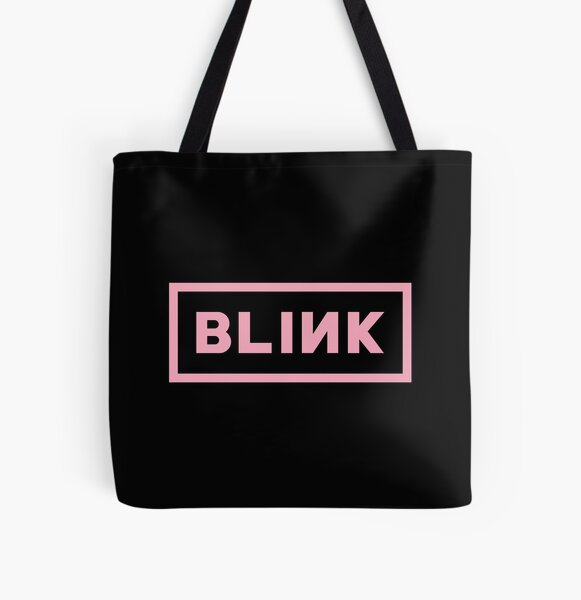BLACKPINK 블랙핑크 : Blink All Over Print Tote Bag RB0401 product Offical blackpink Merch