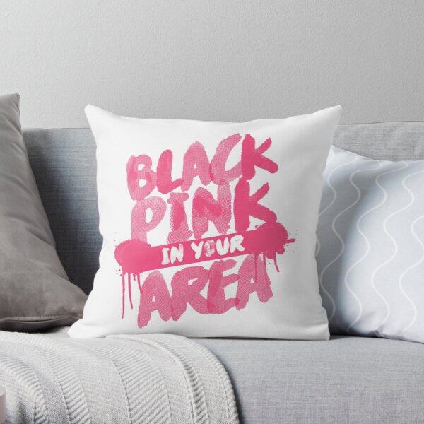 Blackpink in your AREA! Throw Pillow RB0401 product Offical blackpink Merch