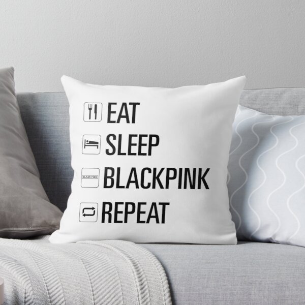 only blackpink Throw Pillow RB0401 product Offical blackpink Merch