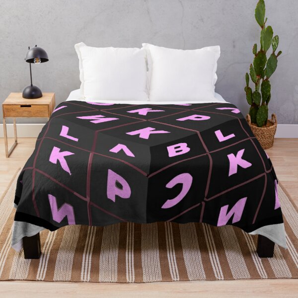Blackpink Cube  Throw Blanket RB0401 product Offical blackpink Merch