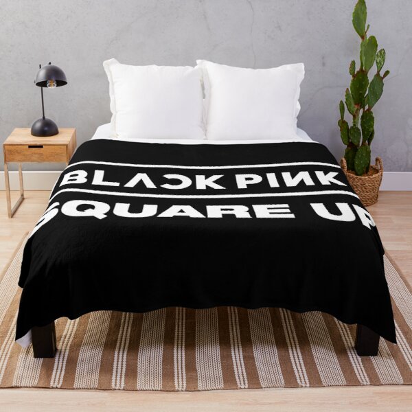 BlackPink - Square Up Logo - color 3 Throw Blanket RB0401 product Offical blackpink Merch