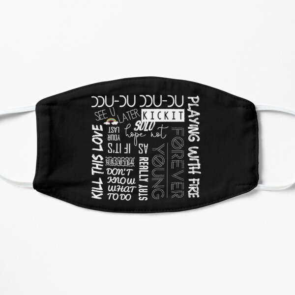 BLACKPINK SONGS Flat Mask RB0401 product Offical blackpink Merch