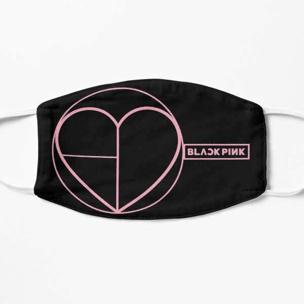 Blackpink's new logo design Flat Mask RB0401 product Offical blackpink Merch