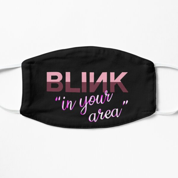 BLINK in your area for all BlackPink fans Flat Mask RB0401 product Offical blackpink Merch
